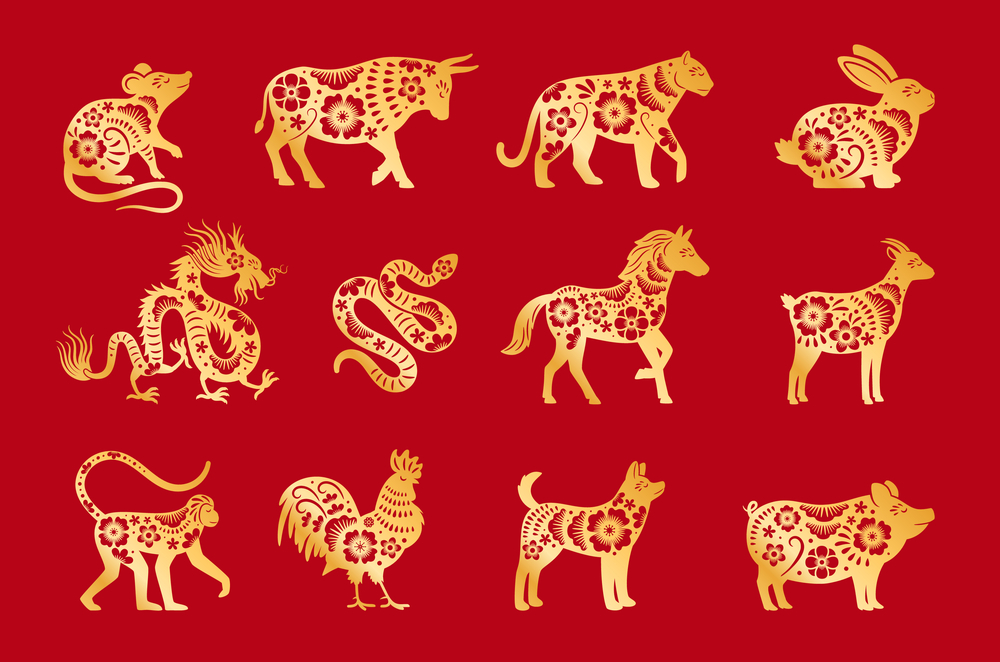 Chinesische Tierkreiszeichen 