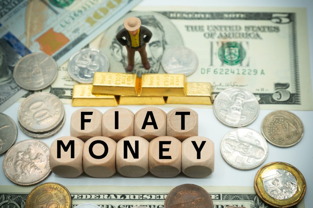Fiat-Währung vs. goldgedeckte Währung