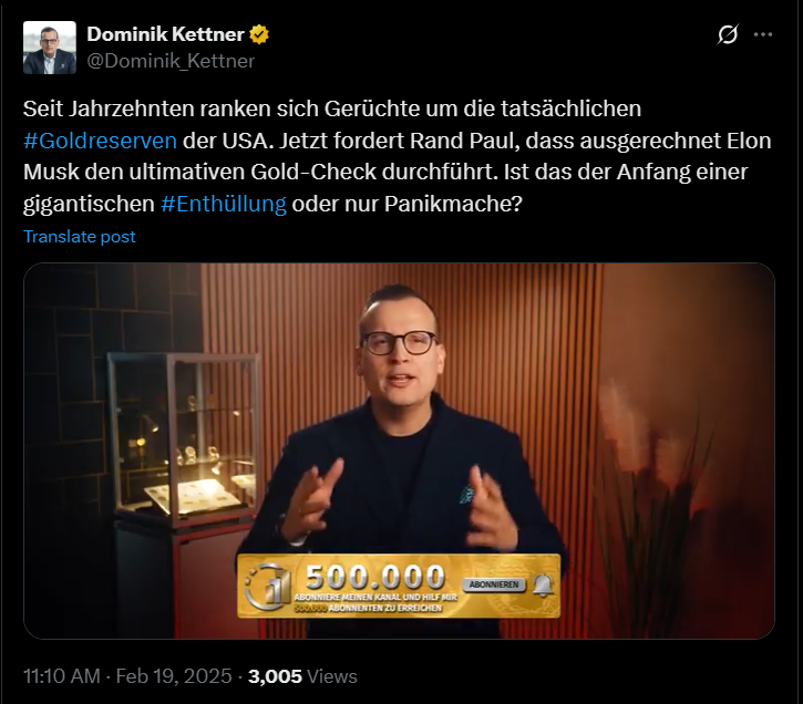 Gold als Zahlungsmittel – aber Fort Knox leer?